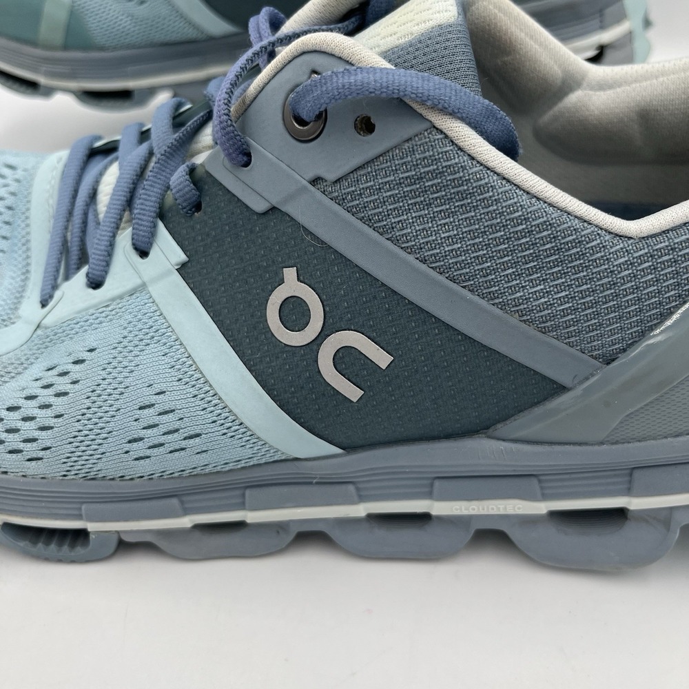 On Cloud Running Cloudace Womens Size 10 Running Shoes Blue Sea/Shadow Exercise - Picture 8 of 14